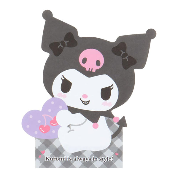 Kuromi Memo Pads Sanrio Mini Notepads 84 sheets