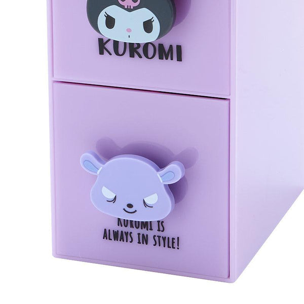 Kuromi Mini Organizer Sanrio 3-Tier Besties Stacking Container