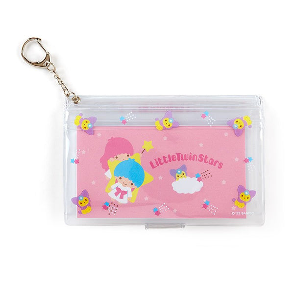 Little Twin Stars Memo Pad and Stickers with Case Sanrio Keychain