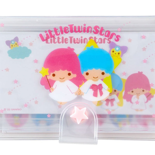 Little Twin Stars Memo Pad and Stickers with Case Sanrio Keychain