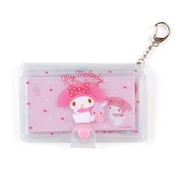 My Melody Memo Pad and Stickers with Case Sanrio Keychain