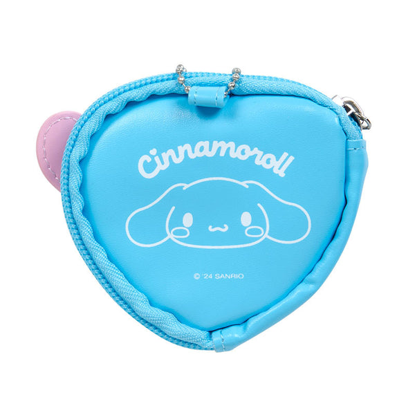 Cinnamoroll Mini Pouch with Badge Sanrio Colorful Heart Series