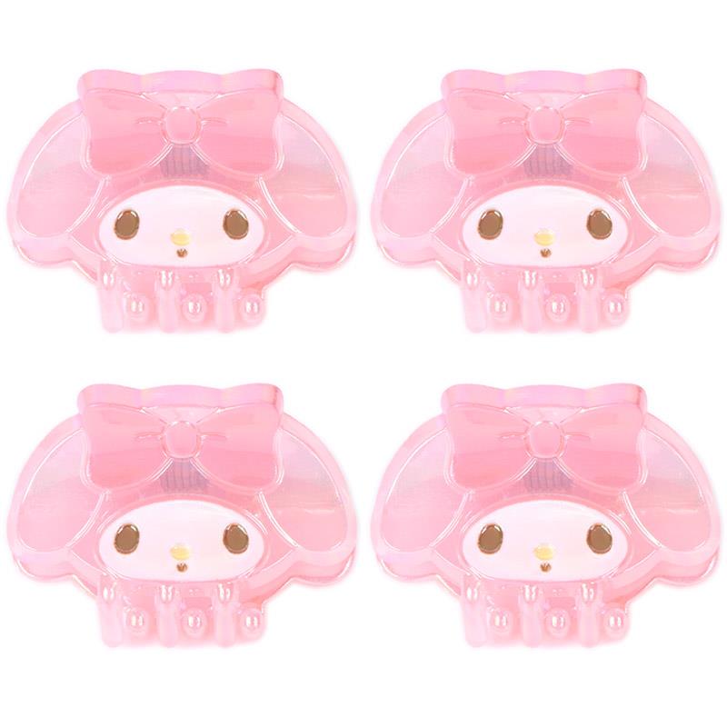 My Melody Mini Hair Clips Iridescent (Set of 4)