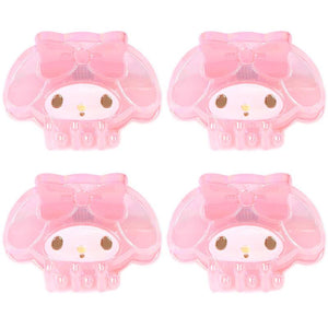 My Melody Mini Hair Clips Iridescent (Set of 4)