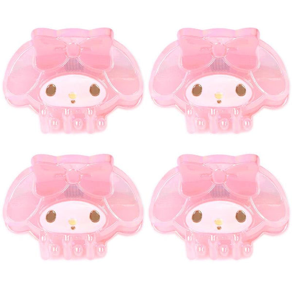 My Melody Mini Hair Clips Iridescent (Set of 4)