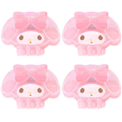 My Melody Mini Hair Clips Iridescent (Set of 4)