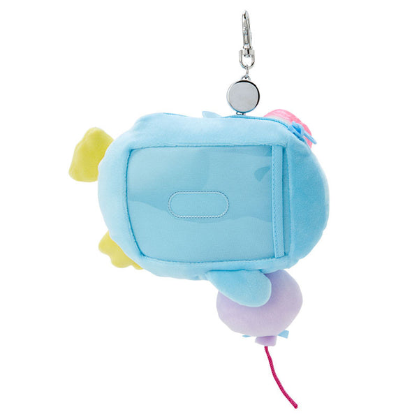 TuxedoSam Plush Pass Case Retractable Clip Sanrio Balloon Dream