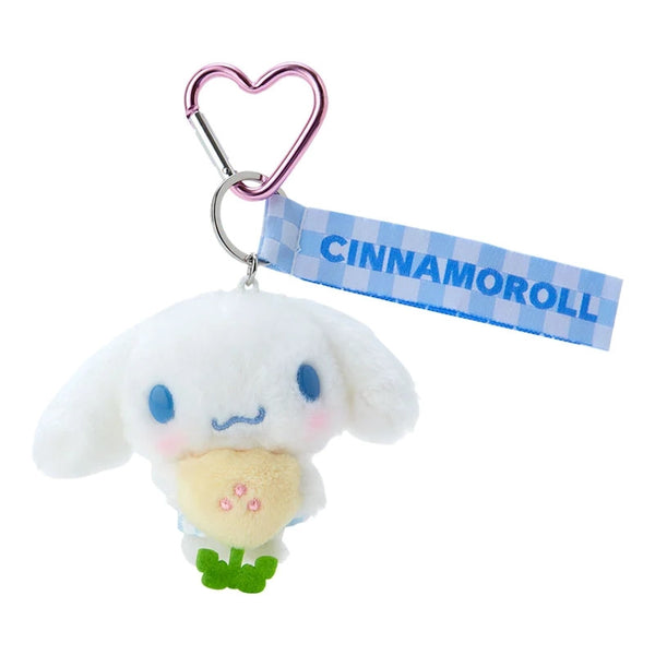 Cinnamoroll Plush Mascot Keychain Pastel Check Series