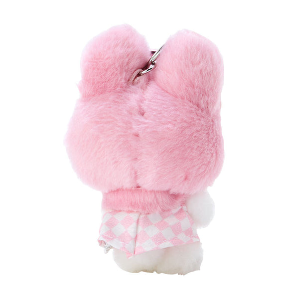 My Melody Plush Mascot Keychain Pastel Check Series