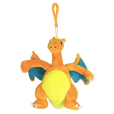 Pokemon Charizard Plush Backpack Clip Keychain Nintendo Toys