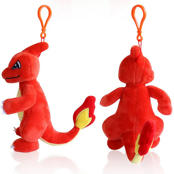 Pokemon Charmeleon Plush Backpack Clip Keychain Nintendo Toy