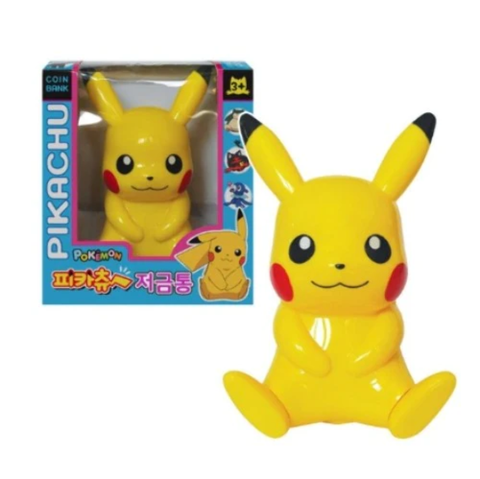 Pokemon Pikachu Piggy Bank Coin Storage Nintendo Toy