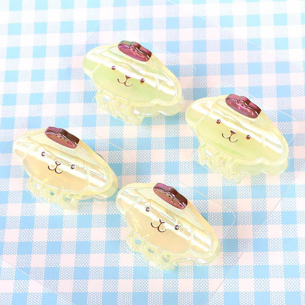 Pompompurin Mini Hair Clips Iridescent (Set of 4)