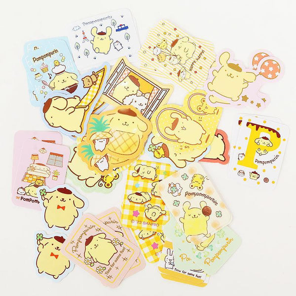 Pompompurin Mini Sticker Pack 40-Piece Sanrio Classic Series