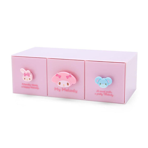 My Melody Mini Organizer Sanrio 3-Tier Besties Stacking Container