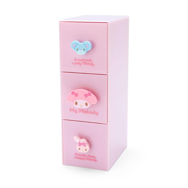 My Melody Mini Organizer Sanrio 3-Tier Besties Stacking Container