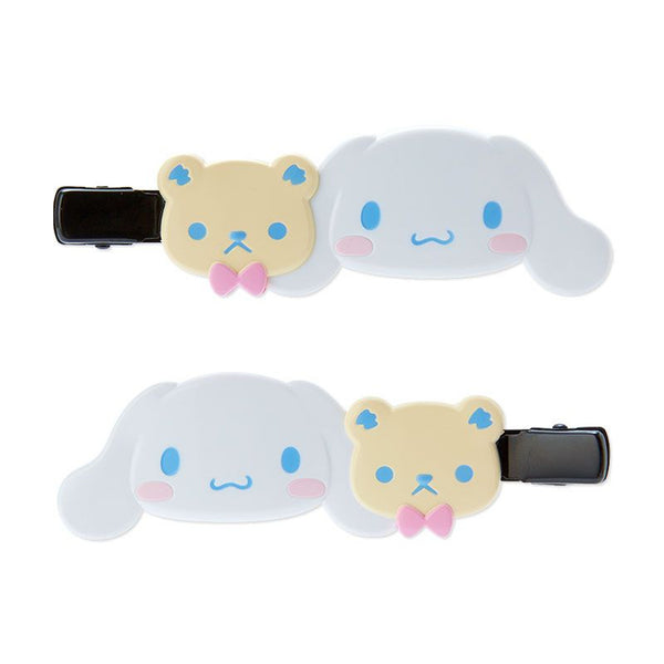 Cinnamoroll Hair Clip Duo Sanrio Japanese Bow Hair Barrette (set of 2)