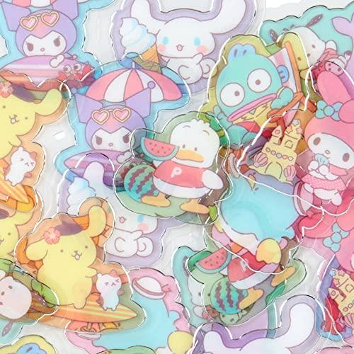 Sanrio Characters Sticker Pack T-shirt Japanese Stationery