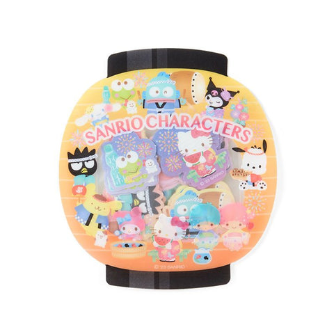 Sanrio Characters Mini Sticker Pack Summer Lantern Sanrio Stationery