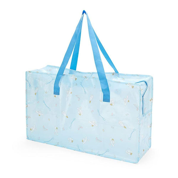 Cinnamoroll Storage Bag Foldable with Zipper Sanrio Japan (L)
