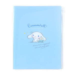 Cinnamoroll File Folder with Zipper 6-Pockets Sanrio Japan