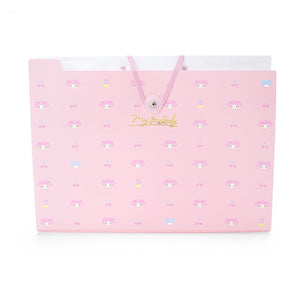 My Melody File Folder Clear 8 Pockets Sanrio Japan