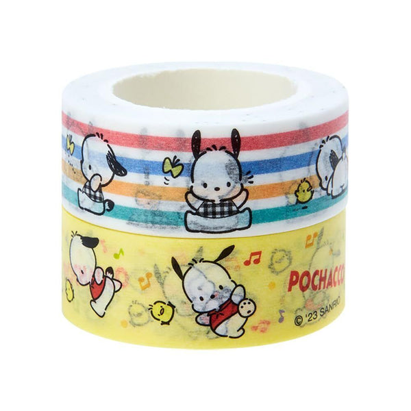Pochacco Washi Tape Set of 2 Sanrio Stationery