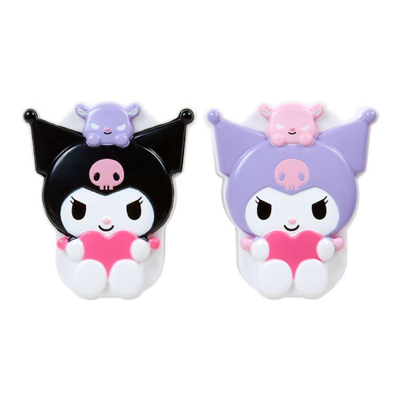 Kuromi Toothbrush Cover Cap Sanrio Travel Essentials (set of 2)