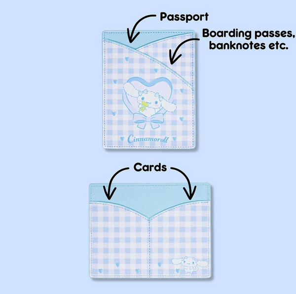 Hello Kitty Travel Wallet Multipurpose Sanrio Passport Case