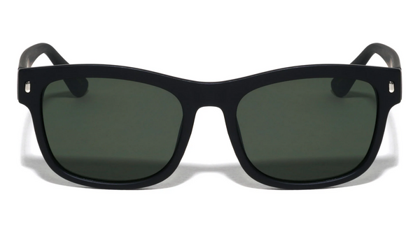 Retro Sunglasses for Men and Women (Black/Black)