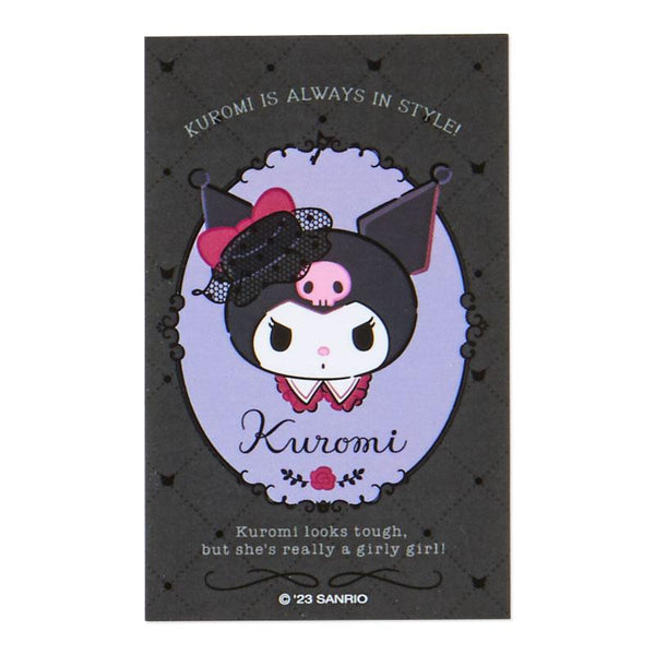 Kuromi & Baku Sticker Set with Case Sanrio Delusional Lady Series
