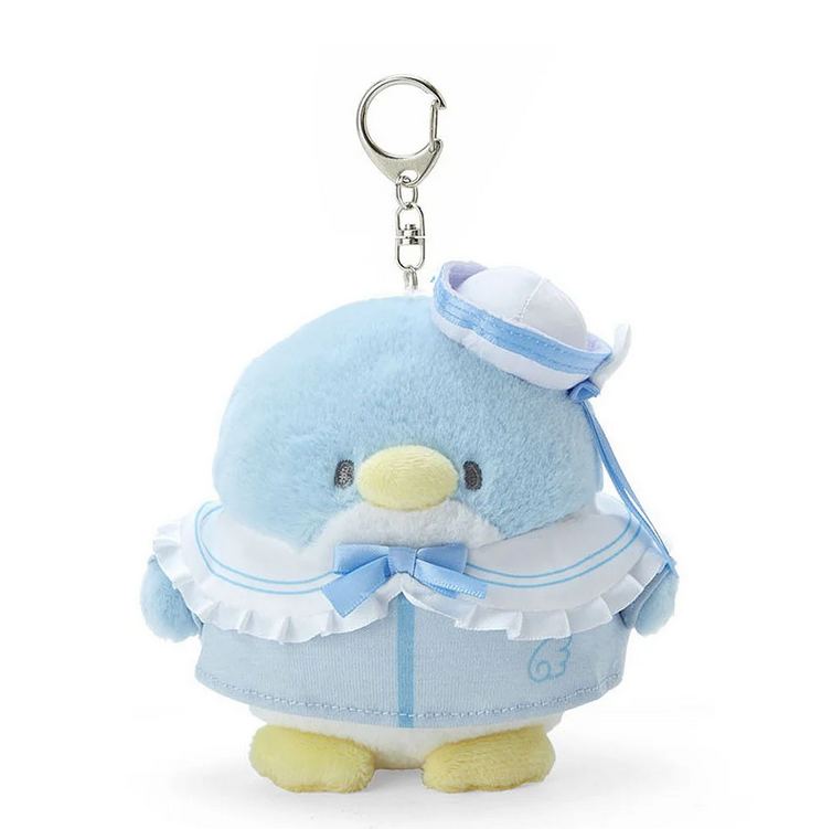 TuxedoSam Plush Backpack Clip Keychain Sanrio Blue Angel Series