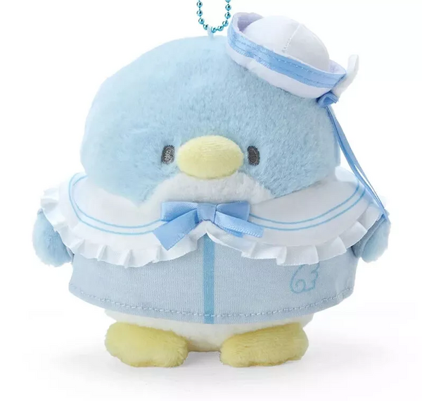 TuxedoSam Plush Backpack Clip Keychain Sanrio Blue Angel Series