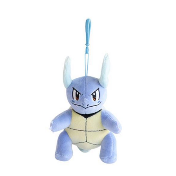 Pokemon Wartortle Plush Backpack Clip Keychain Nintendo Toy