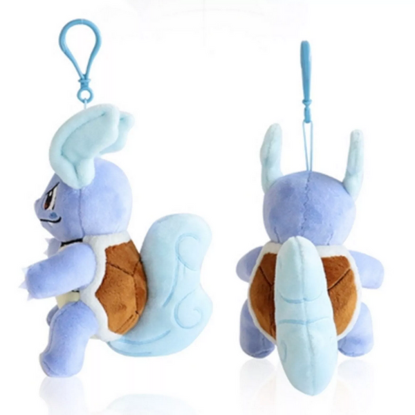 Pokemon Wartortle Plush Backpack Clip Keychain Nintendo Toy