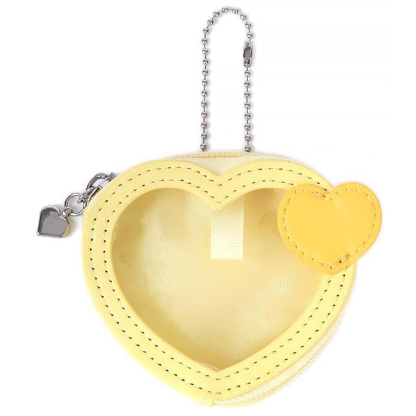 Pompompurin Mini Pouch with Badge Sanrio Colorful Heart Series