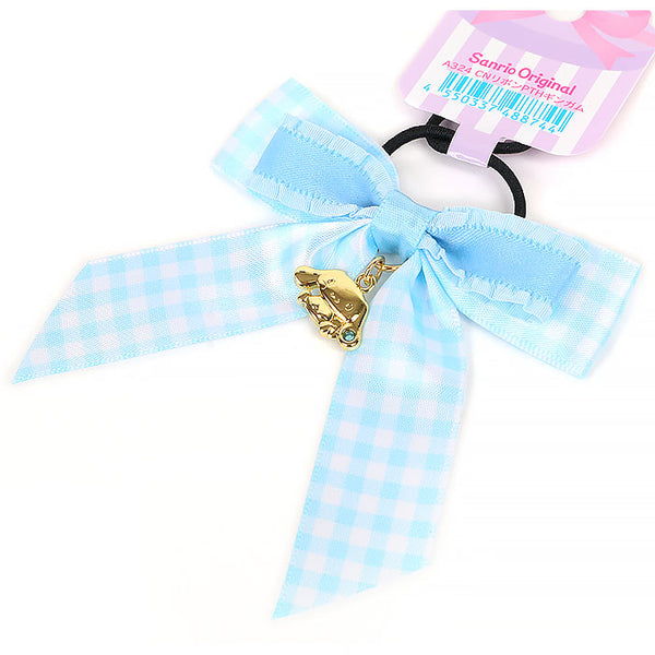 Cinnamoroll Hair Tie Gingham Ribbon Ponytail Holder Ribbon Sanrio Japan