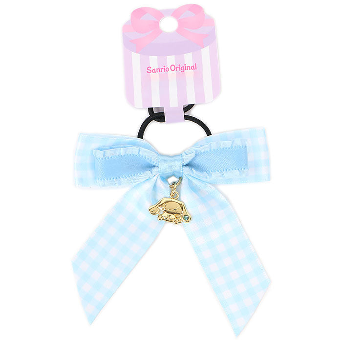 Cinnamoroll Hair Tie Gingham Ribbon Ponytail Holder Ribbon Sanrio Japan