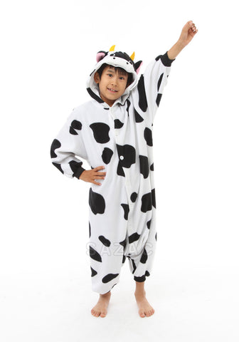 Cow Costume Kid Kigurumi Sazac Japan