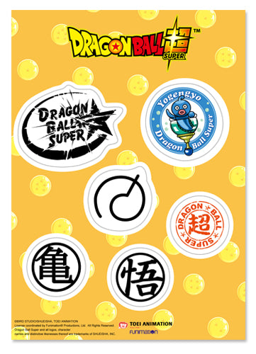 Dragon Ball Super Icon Sticker Set
