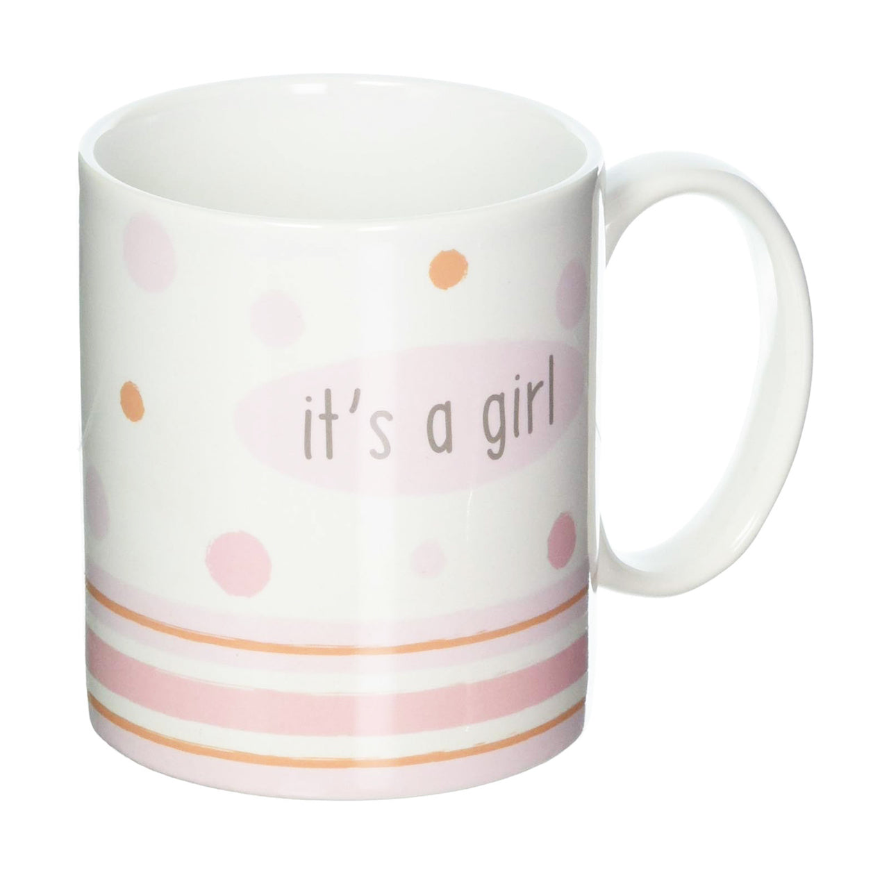 Enesco Coffee Mug Baby Shower It's A Girl Surprise Gifts