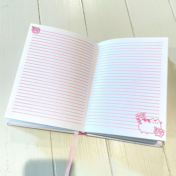 Pusheen Journal Notebook Lined Hardcover Cat kawaii Stationery