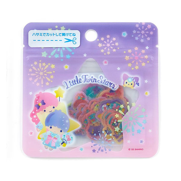 Little Twin Stars Flake Stickers Japanese Style Sanrio Stationery