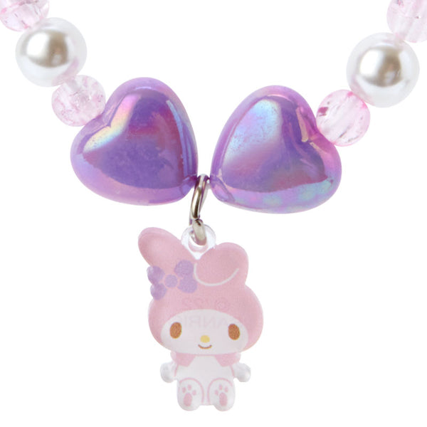 My Melody Beaded Necklace Kids Jewelry Sanrio Japan