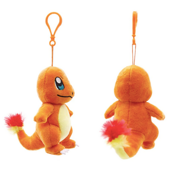 Pokemon Charmander Plush Backpack Clip Keychain Nintendo Toys