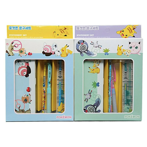 Pokemon Stationery Gifts Set Pencil Case Ruler School Supply (1 random)