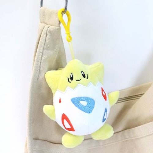 Pokemon Togepi Plush Backpack Clip Keychain Nintendo Toys