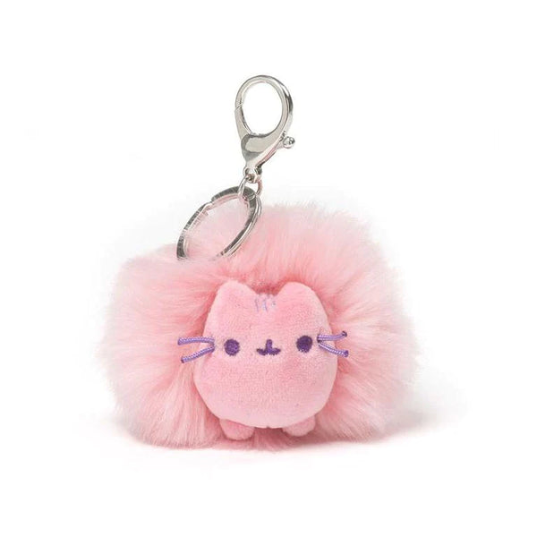 Pusheen Poof Keychain Backpack Clip pom pom GUND key holder (1poof)