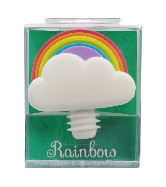 Rainbow Wine Stopper & Markers