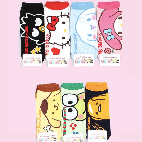 Sanrio Characters Socks Women Low Cut Ankle Socks